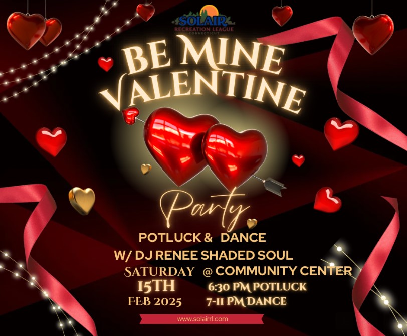 Valentines party  poster